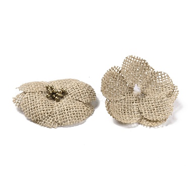 Handmade Linen Ornament Accessories(DIY-L052-03)-2