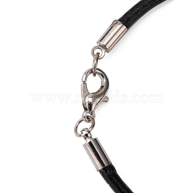 Cowhide Leather Cord Bracelet Making(AJEW-JB00016-03)-2