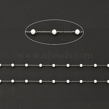 Glass Round Beaded Chains(CHS-B003-04B)-2