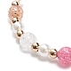 Colorful Alloy Enamel Cute Charms Bracelet(BJEW-JB08661-02)-6