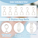 Dicosmétique 12 pièces 2 styles 925 pendentifs en argent sterling(STER-DC0001-13)-5