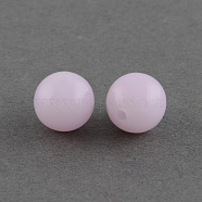 Imitation Jelly Acrylic Beads, Round, Lilac, 8mm, Hole: 1.5mm, about 1700pcs/500g(SACR-R836-8mm-07)