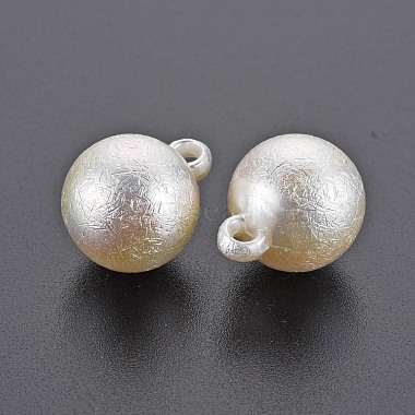 Electroplated ABS Plastic Imitation Pearl Pendants(X-KY-T023-004)-3