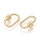 Brass Screw Carabiner Lock Charm(KK-D159-12G)-2