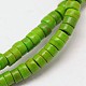 Dyed Synthetic Turquoise Beads Strands(G-P083-6mm-83E)-1