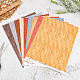 Olycraft 9 hojas 9 papel tapiz autoadhesivo de colores(DIY-OC0010-05)-5