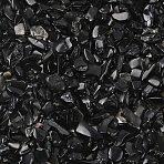 Natural Obsidian Chip Beads, No Hole/Undrilled, 3~9x1~4mm(X-G-L453-08)