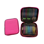 Sewing Tool Sets, including Aluminium Alloy Hook Pin, Button and Cord, Mixed Color, 185x185x15mm(PW-WG30732-01)