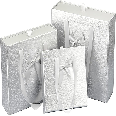 Slate Blue Rectangle Paper Gift Boxes