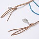 Natural & Synthetic Mixed Stone Tiered Necklaces(NJEW-JN02124)-4