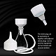 10Pcs Rubber Buchner Funnel Flask Adapters(AJEW-WH0270-079)-3