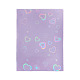50Pcs PP Heart Pattern Laser Card Film(AJEW-TADJ0001-27E)-2
