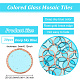 30Pcs Colored Glass Mosaic Tiles(DIY-OC0009-45F)-2
