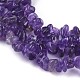 Natural Amethyst Beads Strands(F014)-3