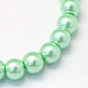 Chapelets de perle en verre peint de cuisson(HY-Q003-3mm-63)-2