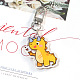 Cute Acrylic Dinosaur Pendant Keychain(WG57303-04)-1