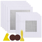 DIY Repair Tools Kits, including Plastic Scraper, Aluminum Drywall Repair Patches, Sanding Sheets, Mixed Color(TOOL-GF0003-65)