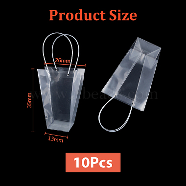Saint-Valentin superfindings 6 pcs sacs-cadeaux en plastique pp trapézoïdaux(ABAG-FH0001-06)-2