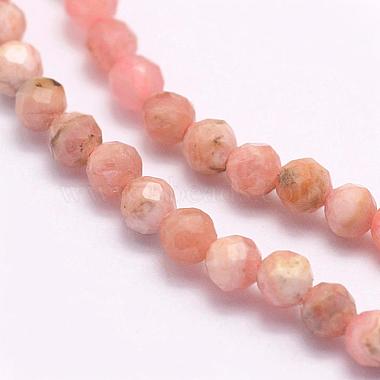 Chapelets de perles en rhodonite naturelle(G-F509-41-2mm)-3