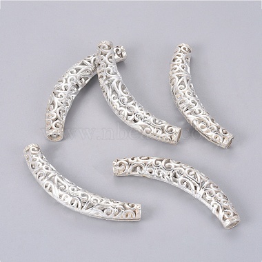 Silver Tube Alloy Beads