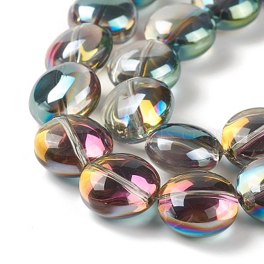 Transparent Electroplate Glass Bead Strands(EGLA-P049-01A-HP01)-3