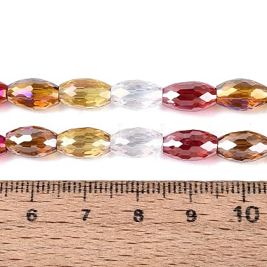 plaquent verre transparent perles brins(EGLA-N022-12A-B01)-4