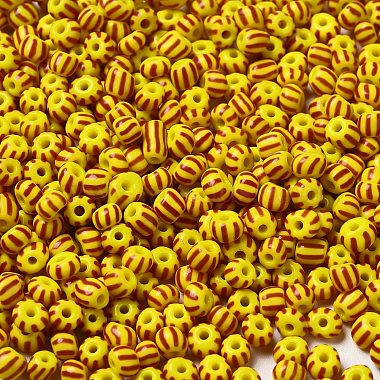 6/0 Opaque Colours Seep Glass Seed Beads(SEED-F003-04A-01)-3
