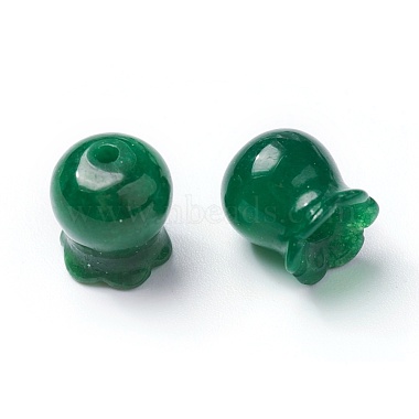 Perles naturelles en jade du Myanmar/jade birmane(G-L495-09)-2