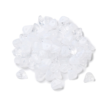 White Chip Acrylic Beads