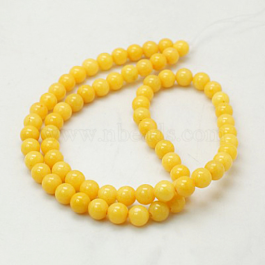 Natural Mashan Jade Round Beads Strands(G-D263-12mm-XS07)-2