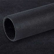 Solid Color Non-Woven Fabrics for Photography, Cosmetics or Jewelry Shooting or ID Photo Background, Black, 100x40x0.03cm(DIY-WH0568-09A)