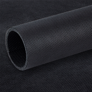 Solid Color Non-Woven Fabrics for Photography, Cosmetics or Jewelry Shooting or ID Photo Background, Black, 100x40x0.03cm