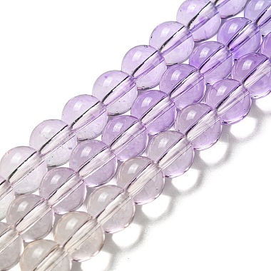 Lilac Round Other Quartz Beads