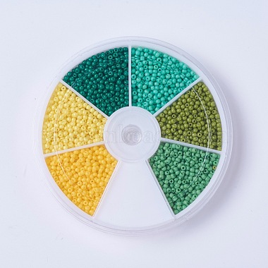 Spring Theme 12/0 Grade A Round Glass Seed Beads(SEED-JP0007-06)-4