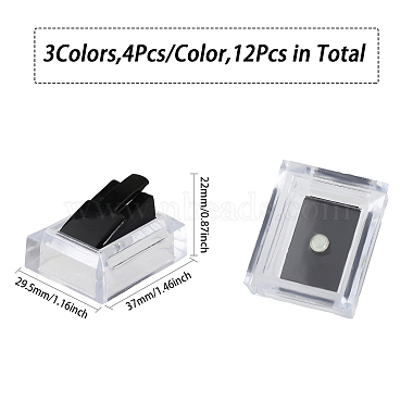 12pcs 3 couleurs supports de bagues rectangulaires en acrylique(RDIS-FG0001-26)-2