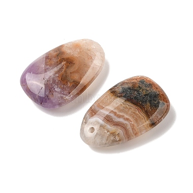 Natural Amethyst Lace Agate Pendants(G-A244-02)-2