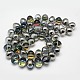 Perles ovales en verre cristal semi-plaqué(X-EGLA-F027-C02)-2
