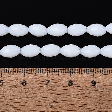 Opaque Solid Color Glass Beads Strands(GLAA-N071-01A-C01)-4