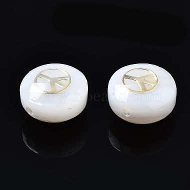 Perles de coquille d'eau douce(SHEL-T018-18)-4