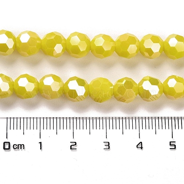 Opaque Glass Beads Stands(X-EGLA-A035-P8mm-B04)-4