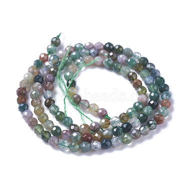 Natural Indian Agate Bead Strands(X-G-A129-3mm-03)-2