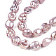 ABS Plastic Imitation Pearl Beads Strands(KY-N015-15-A04)-3