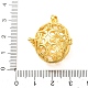Brass Cage Pendants(KK-CBA8ACD-05G)-3