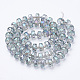 Hilos de perlas de vidrio electroplat(X-EGLA-Q092-10mm-D08)-2