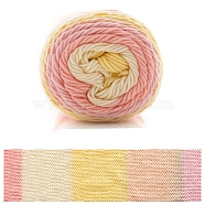 Cotton Yarn, for Weaving, Knitting & Crochet, Colorful, 2mm, about 211.07 Yards(193m)/Skein(PW-WG93716-09)