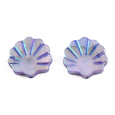 Perles de coquillages naturels d'eau douce(SHEL-N026-224A)-3