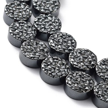 Synthetic Non-Magnetic Hematite Beads Strands(G-H303-B09)-3