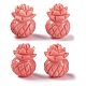 Synthetic Shell Dyed Carved Fruit Beads(SHEL-C007-01A)-1