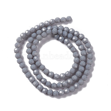 Faceted(32 Facets) Glass Beads Strands(EGLA-J042-36A-03)-2