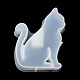 素敵な猫の形の燭台シリコンモールド(SIMO-C010-01D)-5